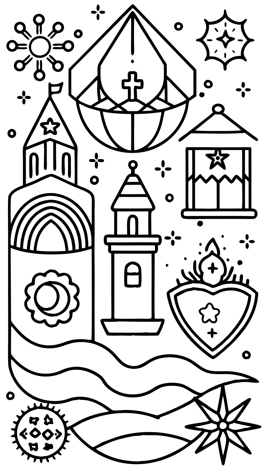 epiphany coloring pages